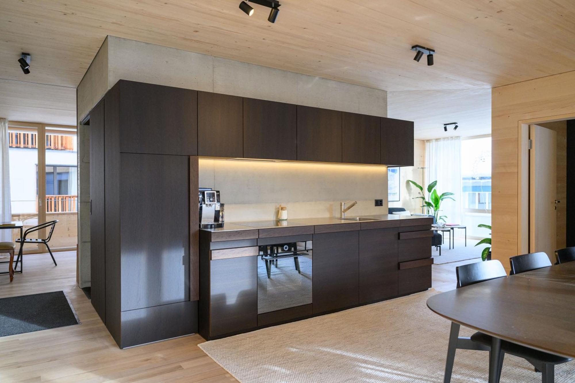 Mondholz Ferienwohnung Andermatt Kültér fotó